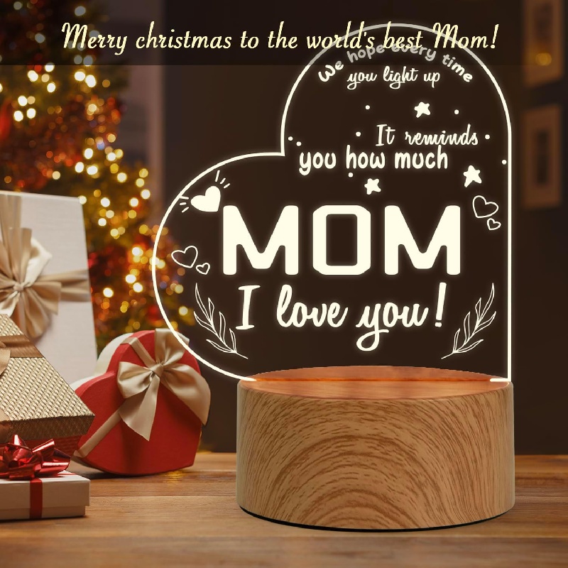 MOM CHRISTMAS GIFT Holiday Gift for Mom Merry Christmas Mom Mother