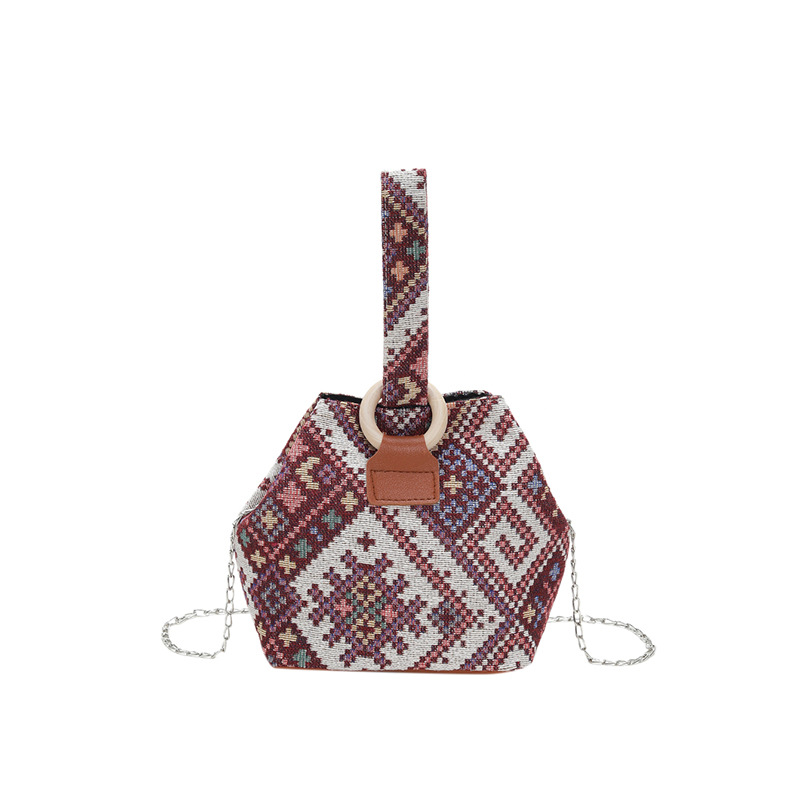 Mini Vintage Bohemian Bucket Bag, Retro Ethnic Style Crossbody Bag, Women's  Boho Handbag, Shoulder Bag & Purse - Temu United Arab Emirates