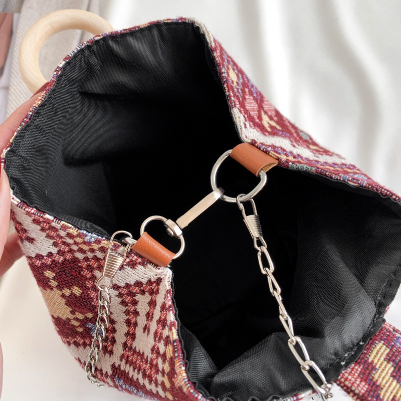 Mini Vintage Bohemian Bucket Bag, Retro Ethnic Style Crossbody Bag, Women's  Boho Handbag, Shoulder Bag & Purse - Temu United Arab Emirates