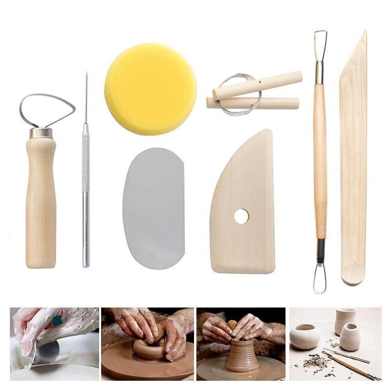 Clay Ceramics Molding Tools Wood Carving Knife Kit Pottery - Temu