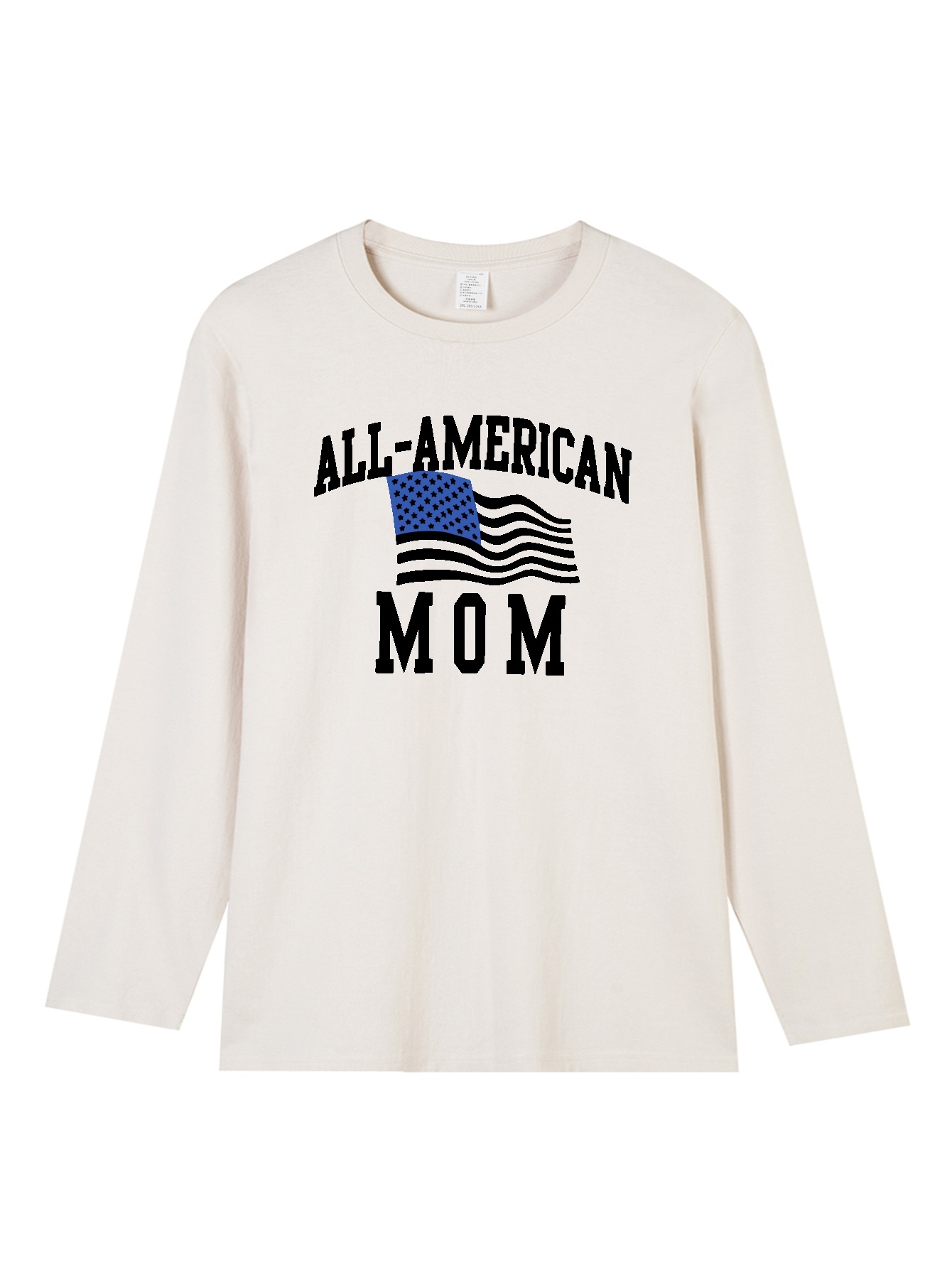 All American Mom & Various Print, Men's Trendy Cotton T-shirt