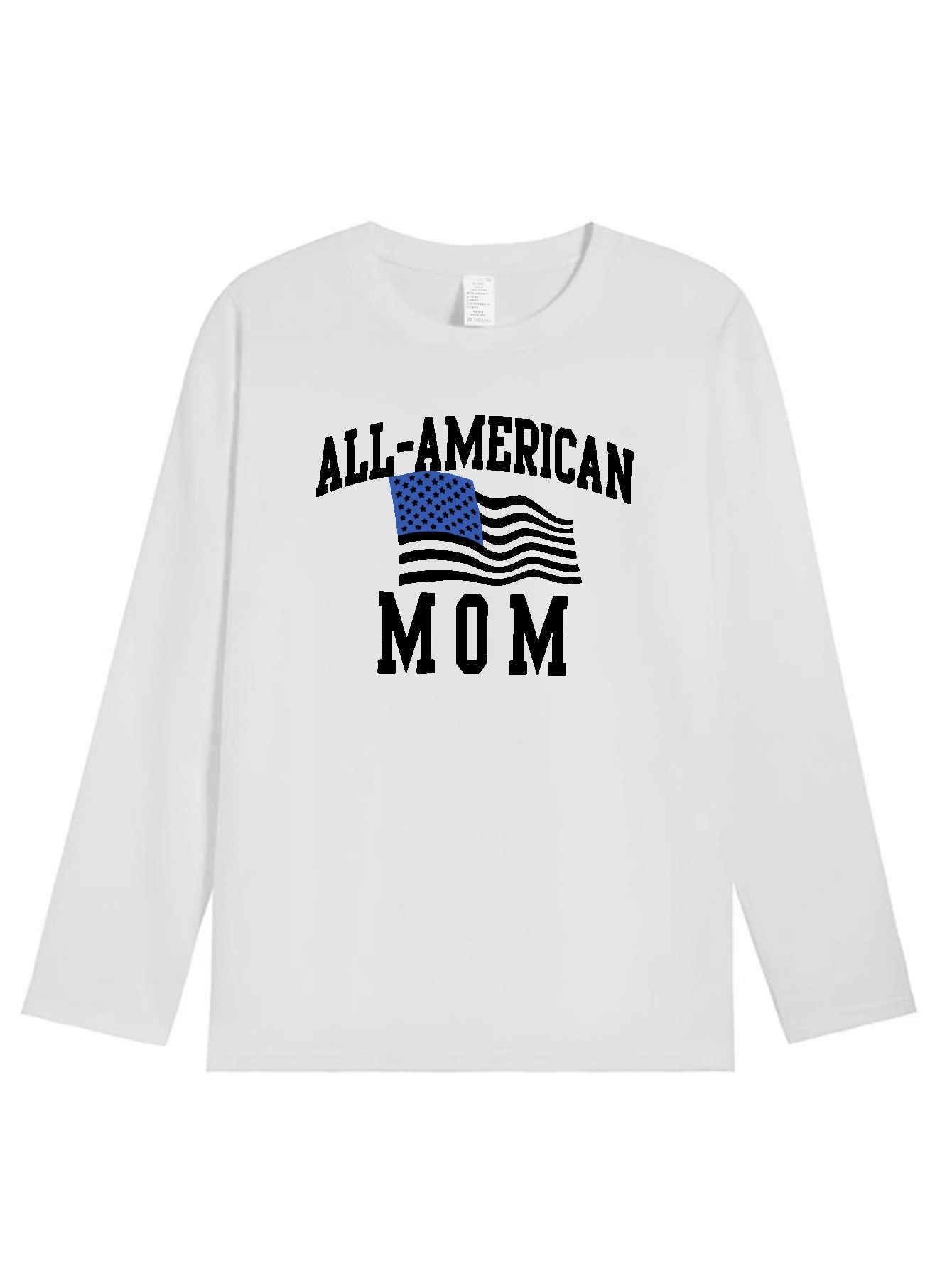 All American Mom & Various Print, Men's Trendy Cotton T-shirt