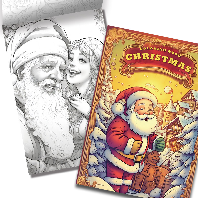 Fattoni Natale Libro da Colorare: Uno Sciallo Natale - Libro da Colorare  Adulti Antistress - Colora via l'ansia con disegni fatti e strafatti di  canne natalizie, per aiutare chi è preso male