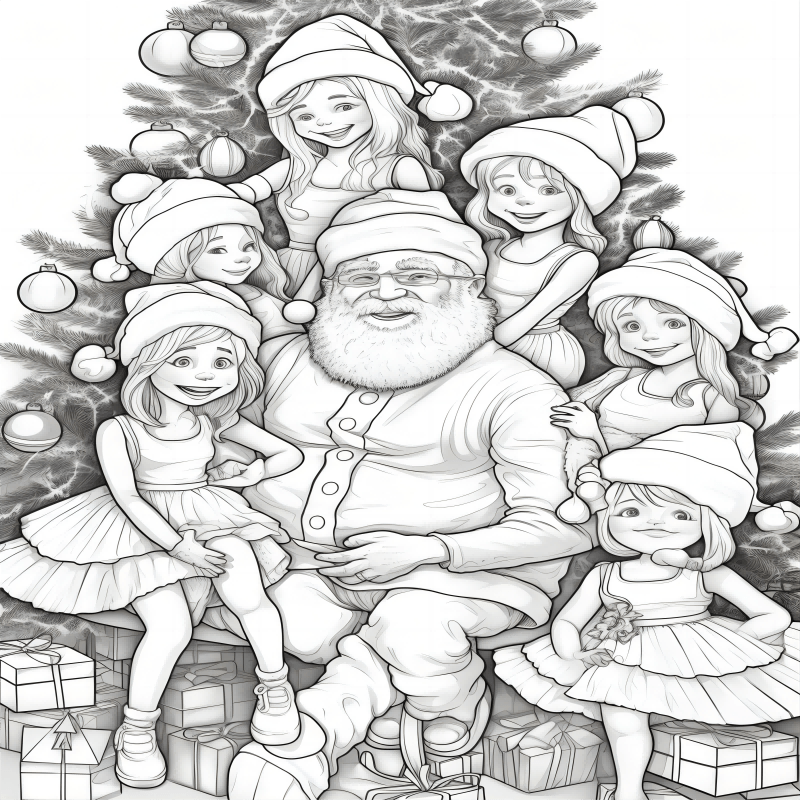 Viva il Natale! - libro da colorare per bambini da 2 anni: Libro da  colorare per bambini in età prescolare con oltre 20 fantastici disegni da  colorare
