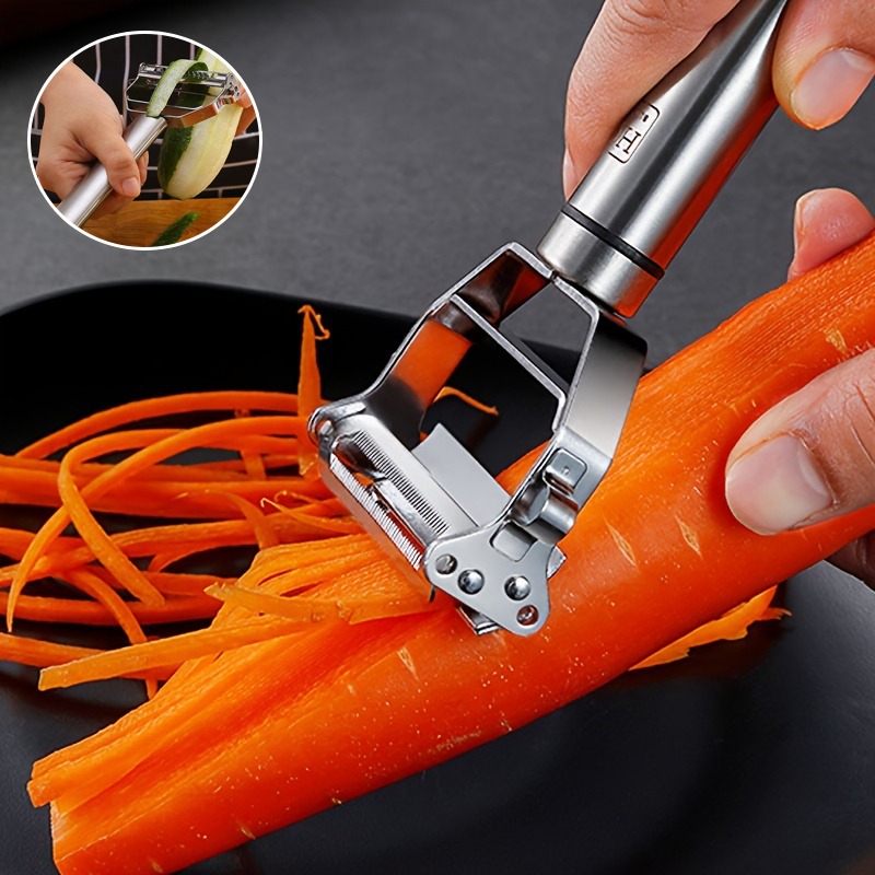 Stainless Steel Coconut Vegetable Planer Peeler - Multifunctional Shredder  And Peeler For Easy Preparation - Temu