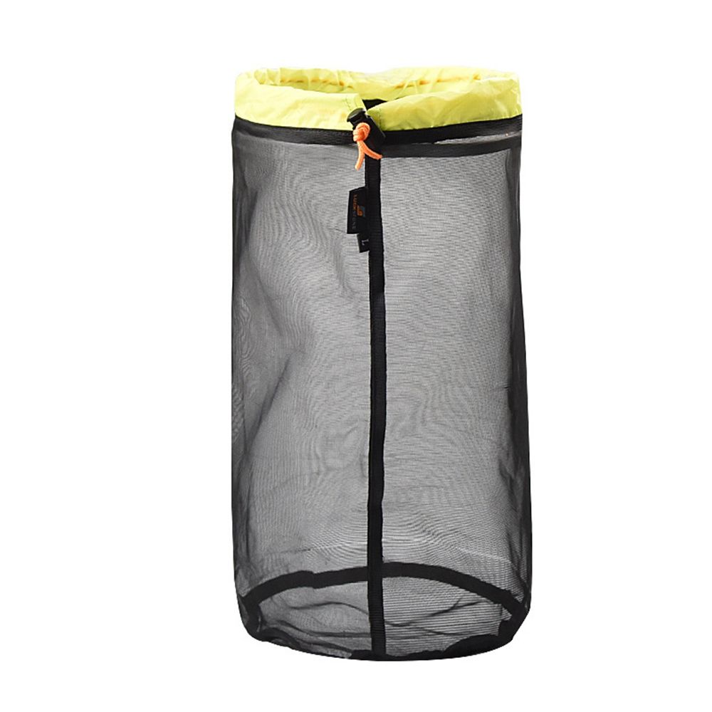 S~XXL Ultralight Mesh Storage Bag Drawstring Bags High quality Outdoor  Stuff Sack Traveling Organizer Hiking Tool