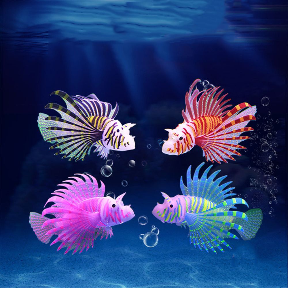 50pcs / 15 pcs poissons d'aquarium artificiels poissons en