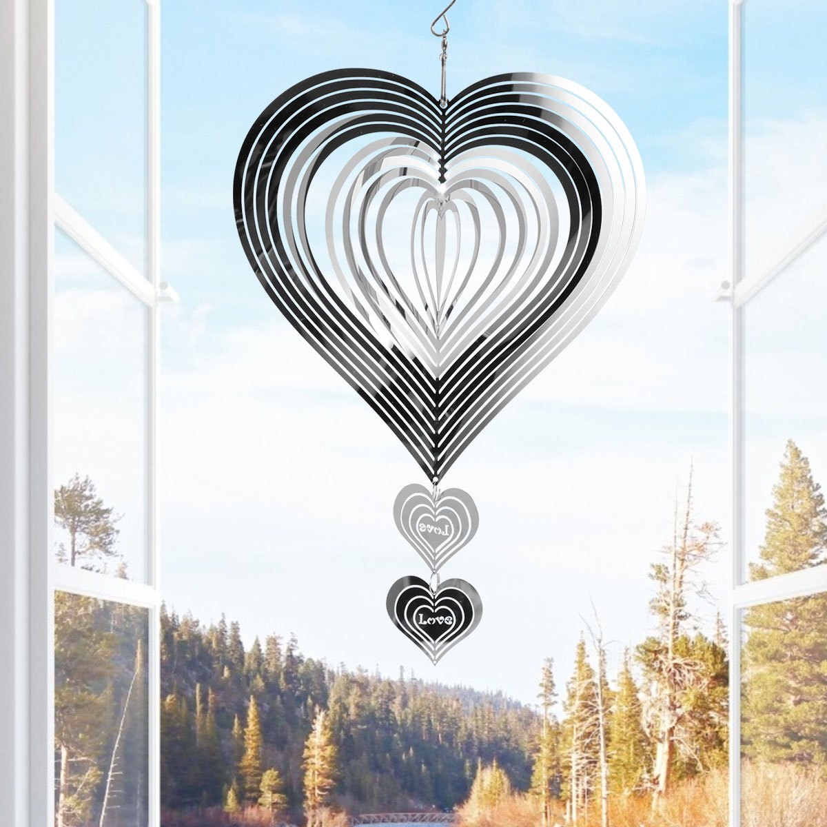 Heart Shape - Wind Catcher - Windancer Wind Chimes