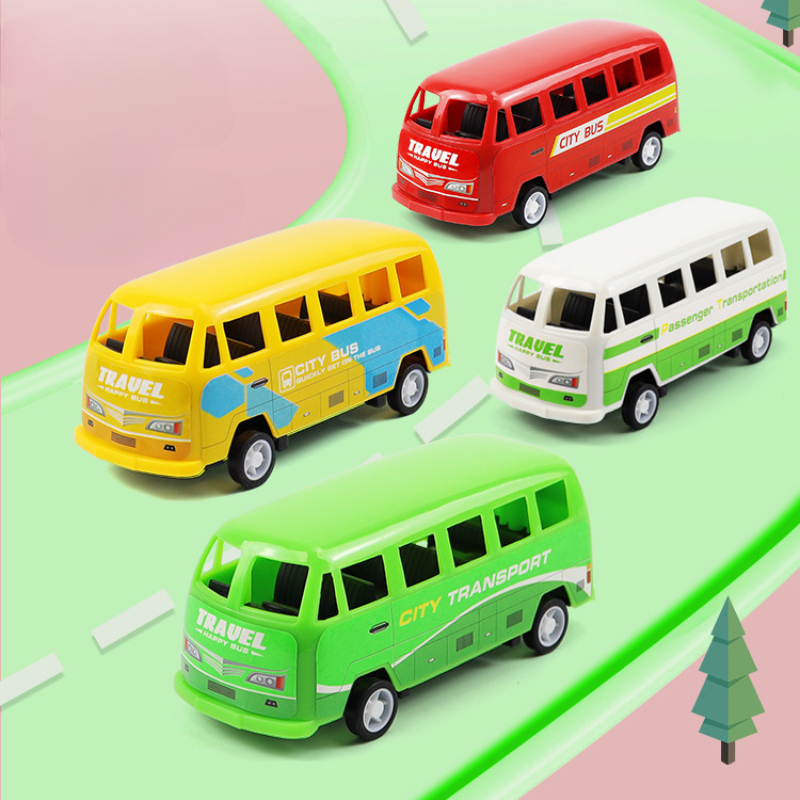 Set 4 Autobuses Juguete Niños ¡regalo Ideal Navidad - Temu