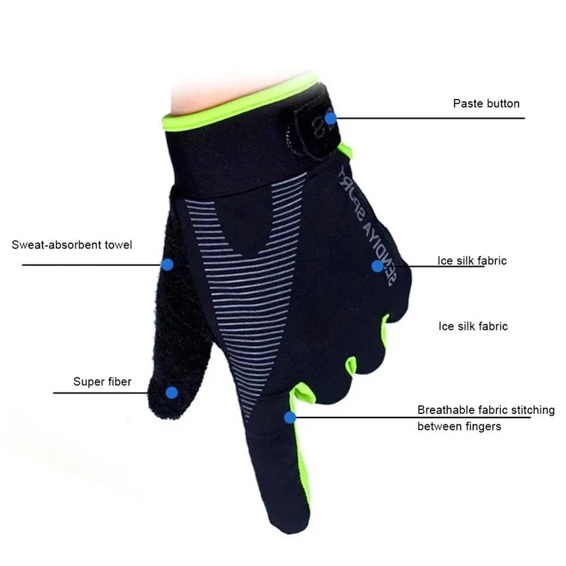 Outdoor Non-slip Touch Screen Gloves for Cycling Skiing