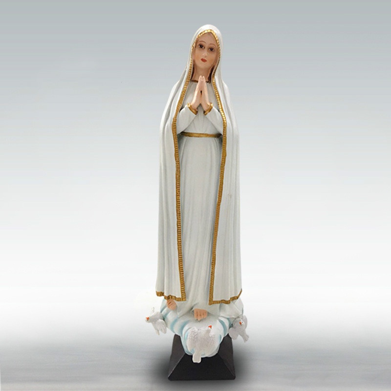Katholische Gebetsfigur, betende Statue, Ornamente, Dekoration, religiöses