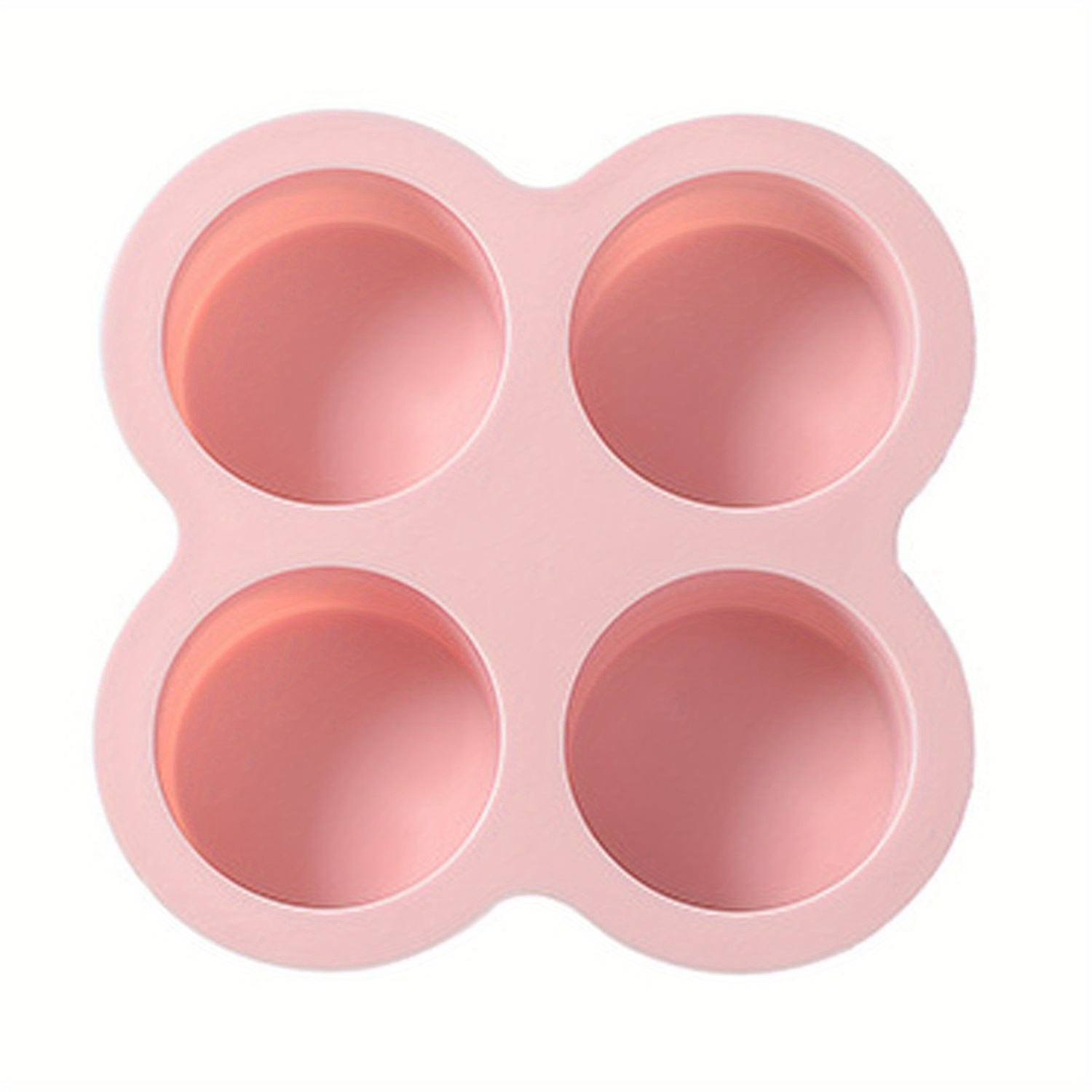 1pc Reusable Silicone Air Fryer Egg Mold, Non-Stick Air Fryer Baking Pan,  Silicone Muffin Pans For Baking, Hamburger Bun Pan, Air Fryer Accessories,  Kitchen Accessories