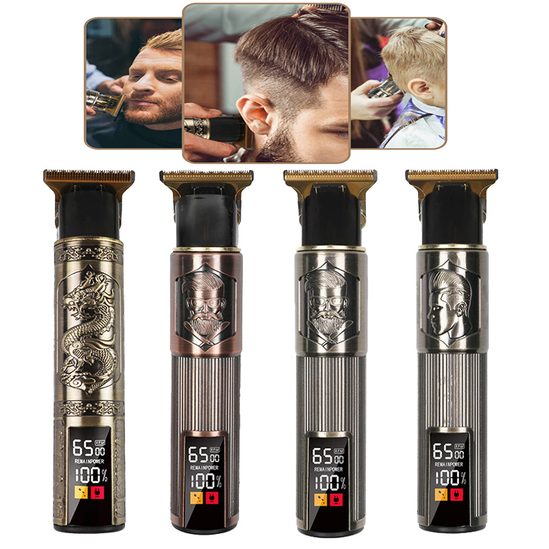 Electric Hair Clipper Trimmer Oil Head Engraving Hair - Temu