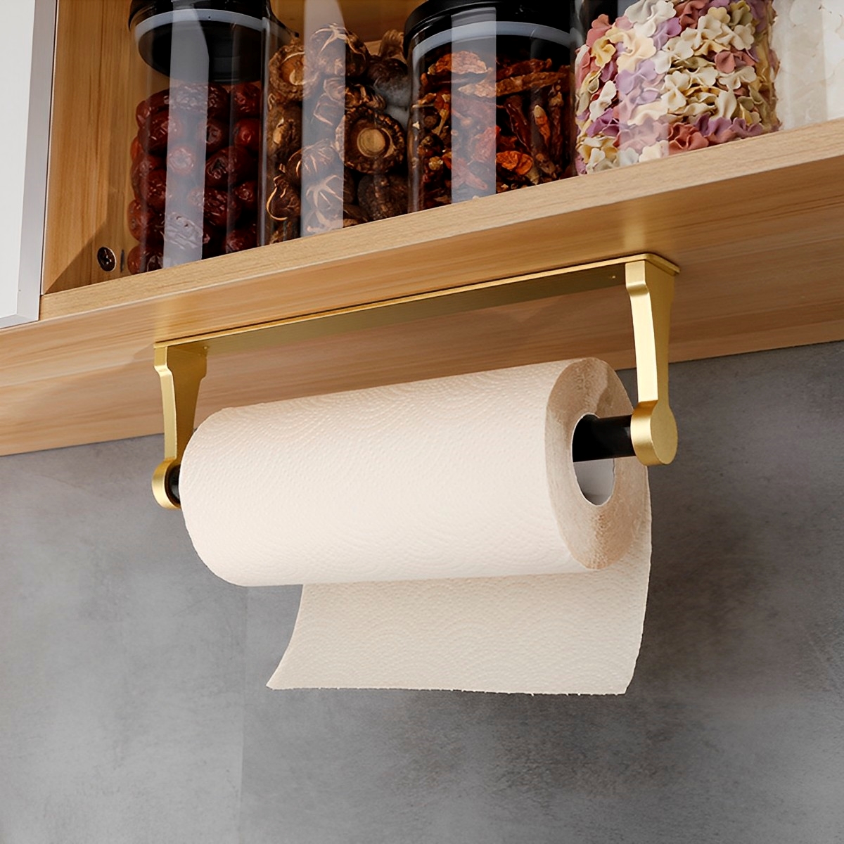 Paper Towel Holder Under Cabinet Wall Mounted Stainless - Temu