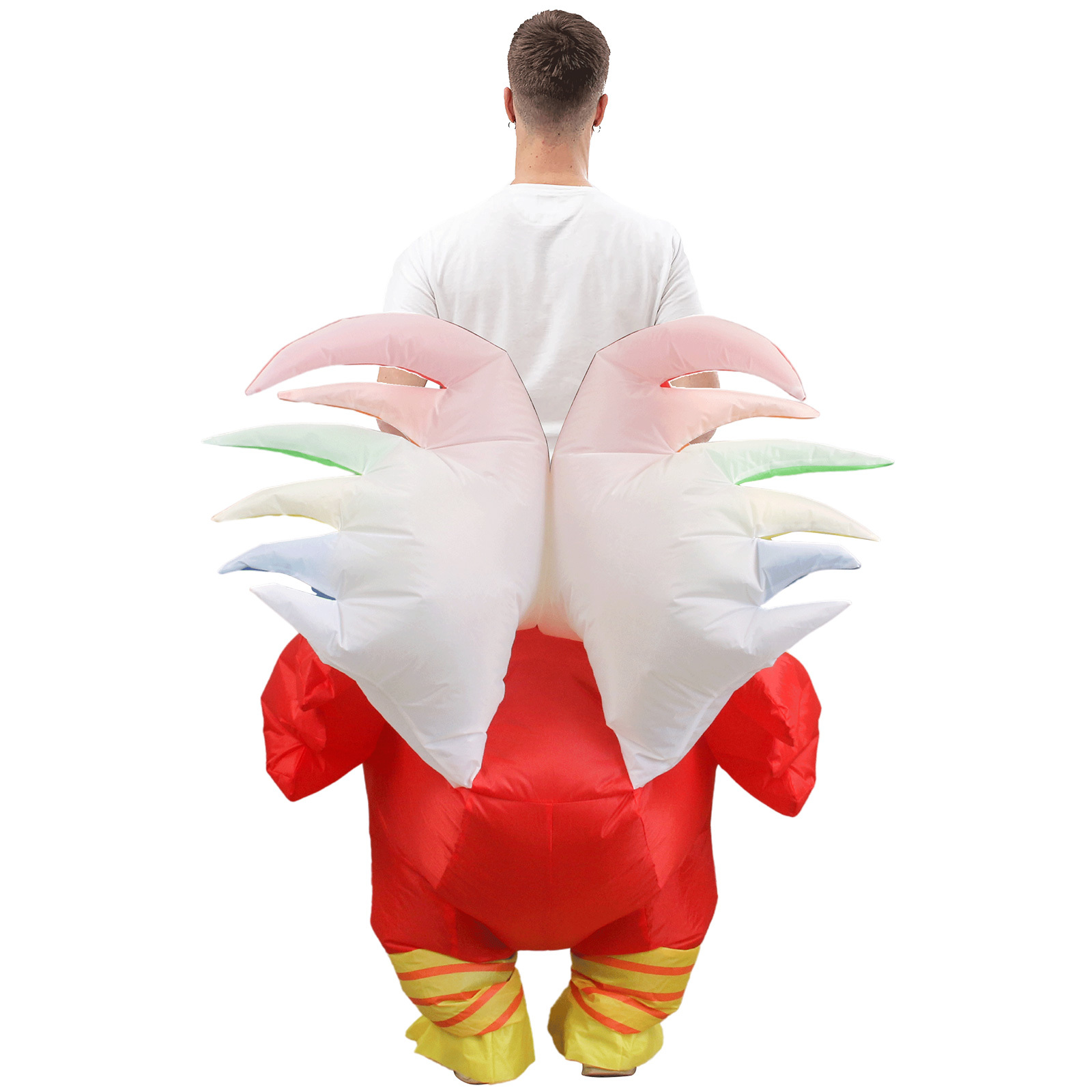 big red rooster inflatable costumes for performance outdoor team building activities game costumes and three dimension christmas halloween thanksgiving gifts details 1