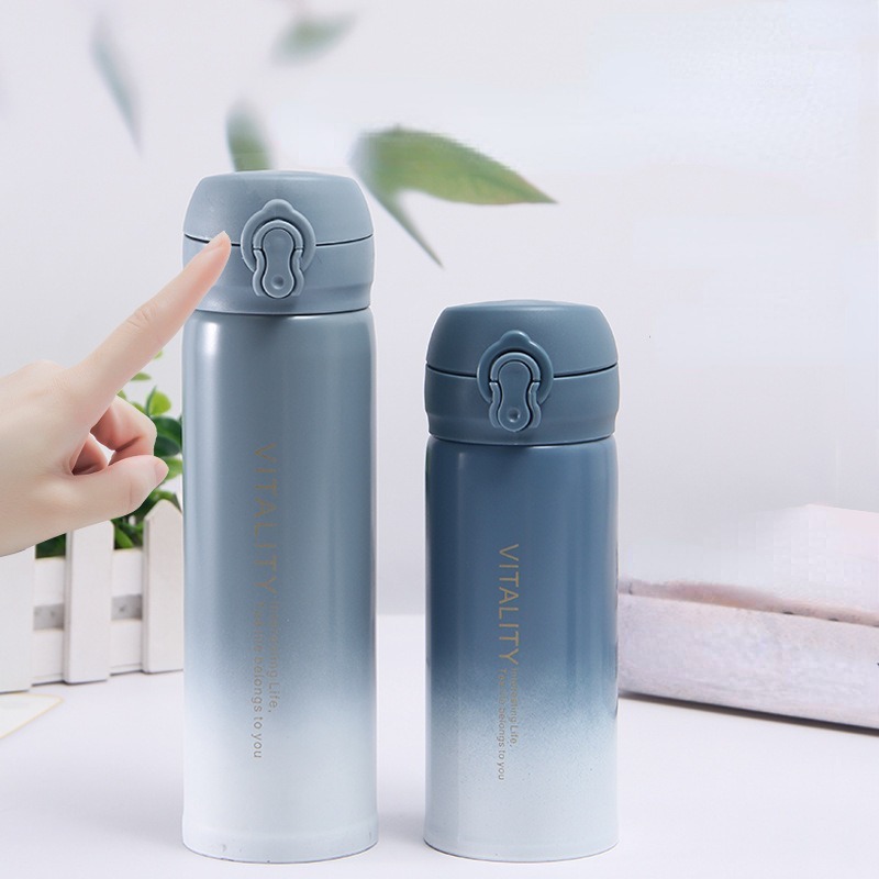 Tkk Large Capacity Stainless Steel Water Bottle Portable - Temu