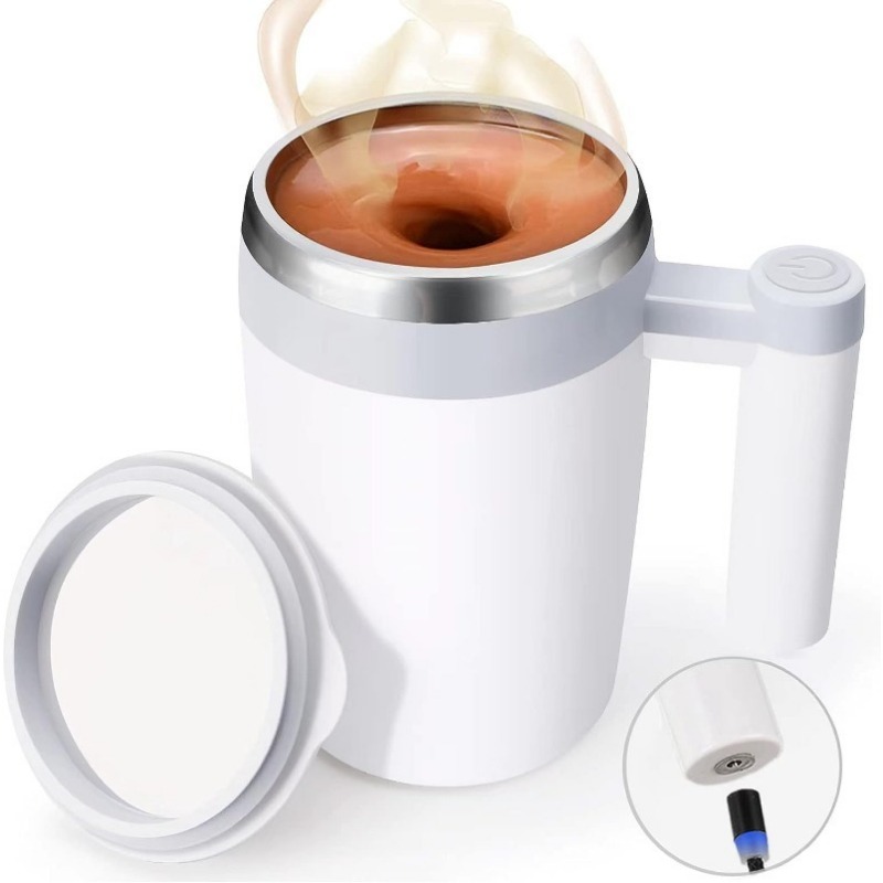  Self Stirring Coffee Mug, Self Mixing Coffee Mug,14Oz