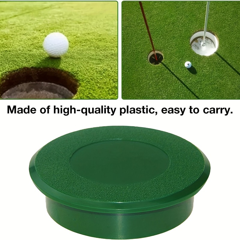 HOW TRUE Golf Cup Cover, Golf Hole Cup for Practice Putting Green,Training  Aids Green Hole Cup for Outdoor Activities