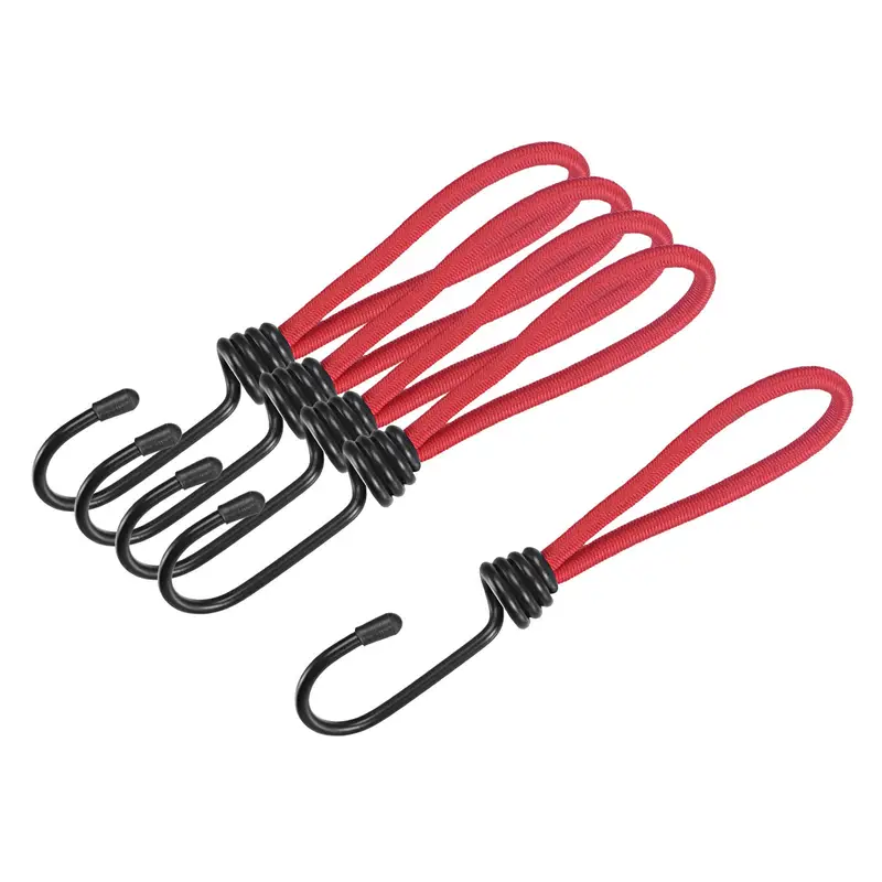 Elastic Cords With Hook 5 9 Inch Tarp Straps Ropes Fixed For
