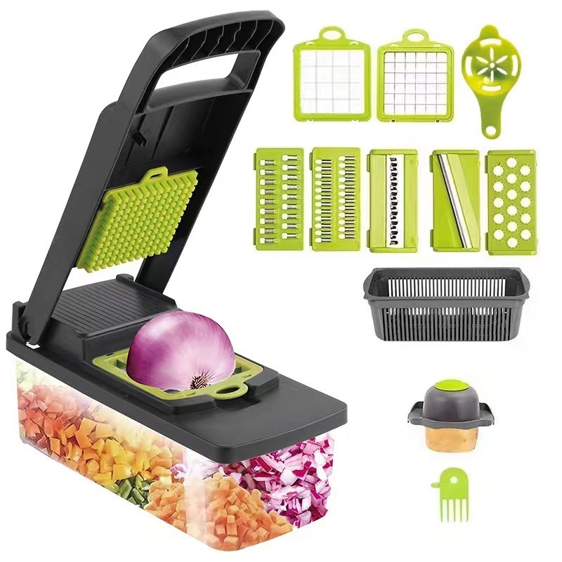 Semi-Automatic Material: Plastic VEGETABLE SHREDDER ROUND MANDOLINE SLICER