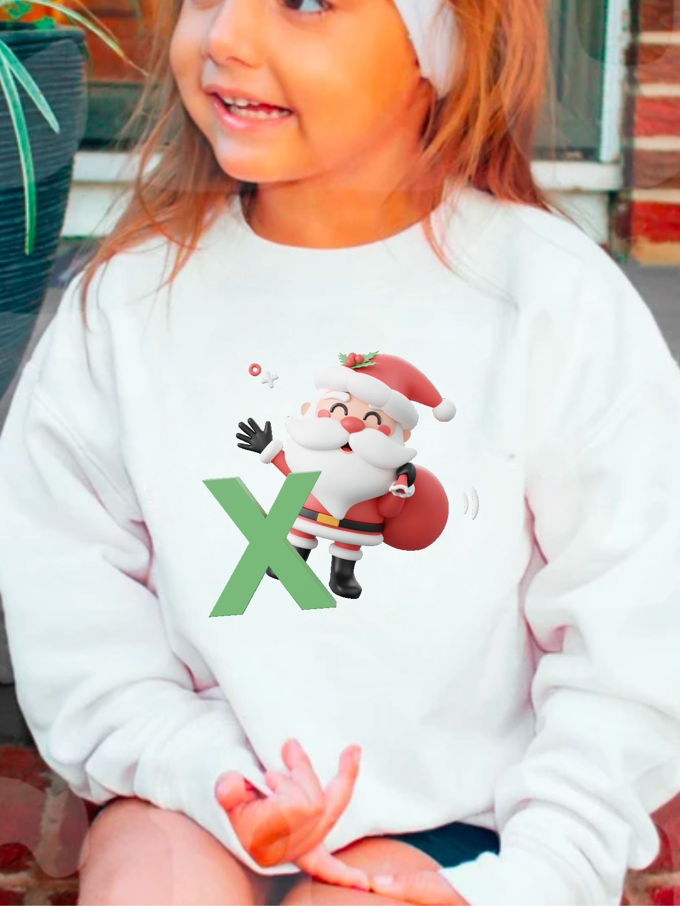 Horse Christmas Sweater Hwmodou Toddler Girl Christmas Outfit Set