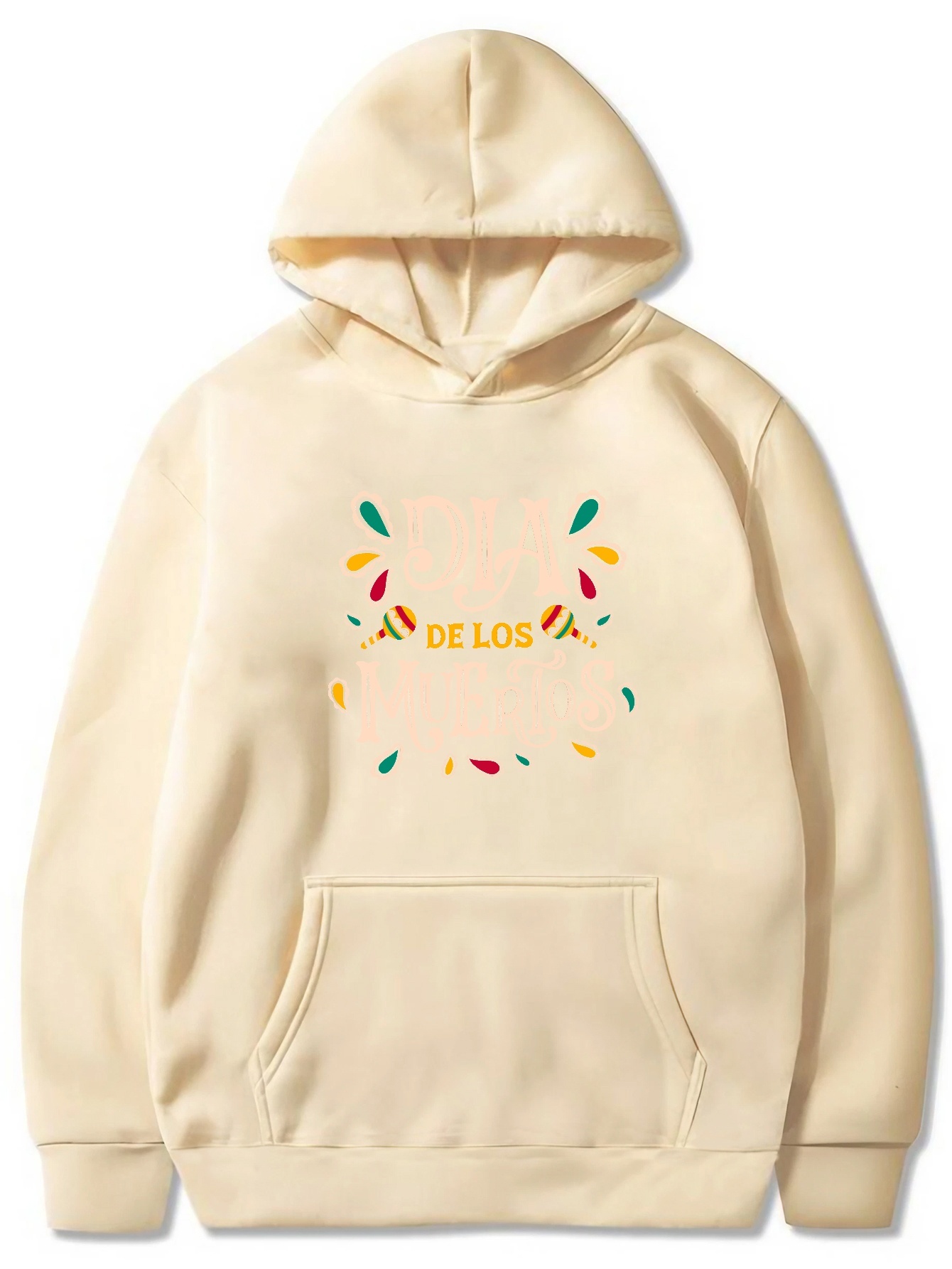 Hoodie Beige Hombre