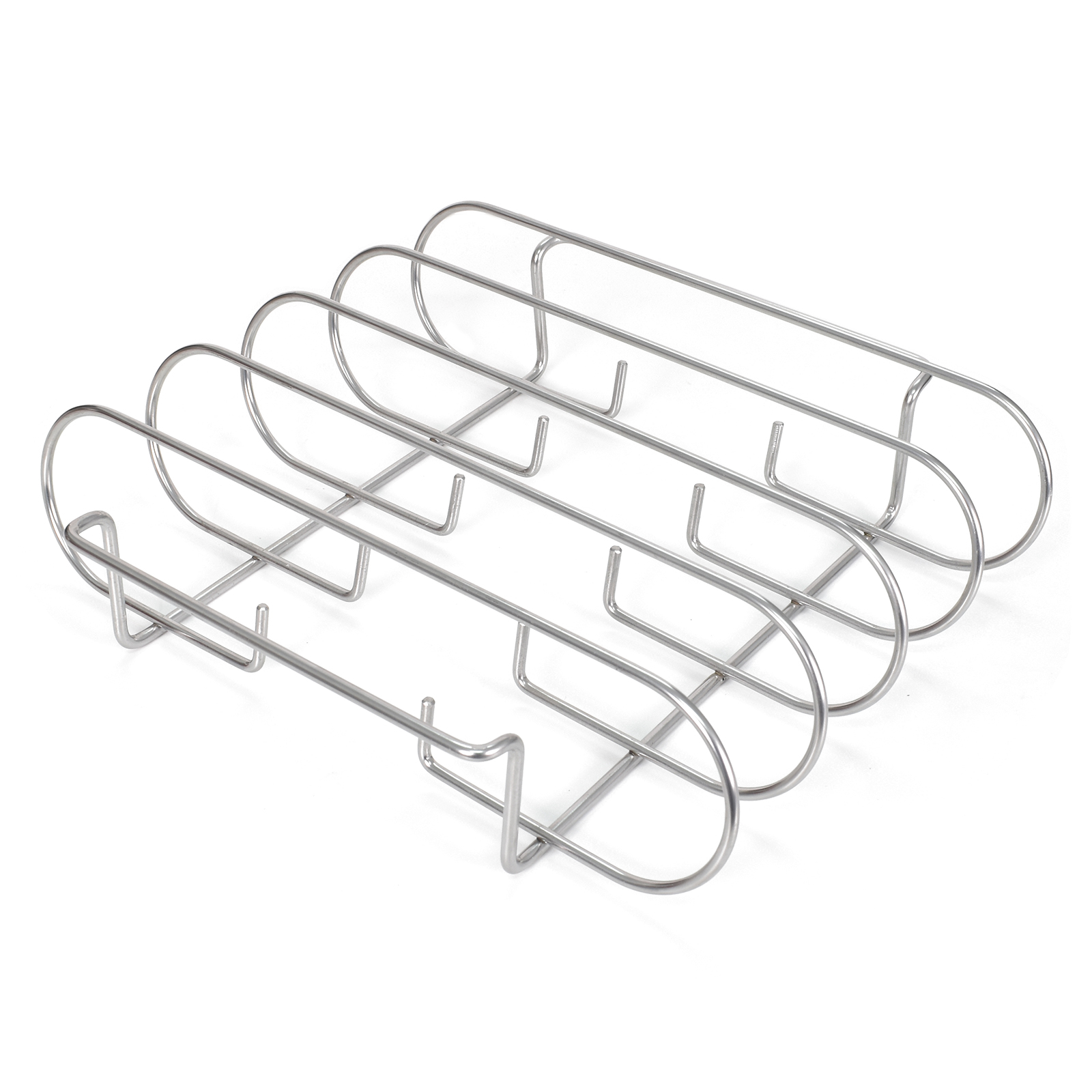 Stainless Grill Stand Rib Racks Smoking Non stick Rib Rack - Temu