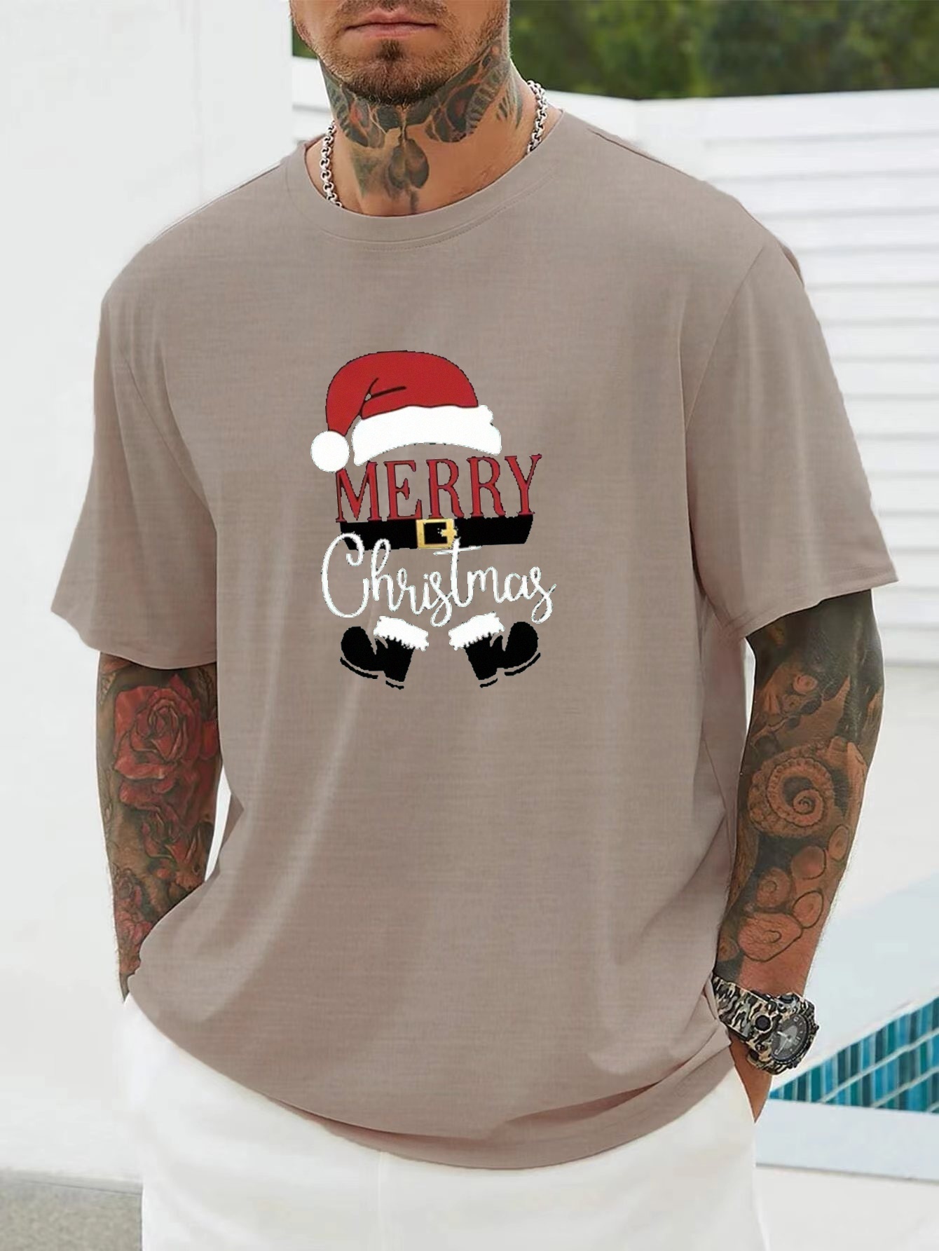Joyeux Noël Joyeux Noël Père Noël' T-shirt Homme