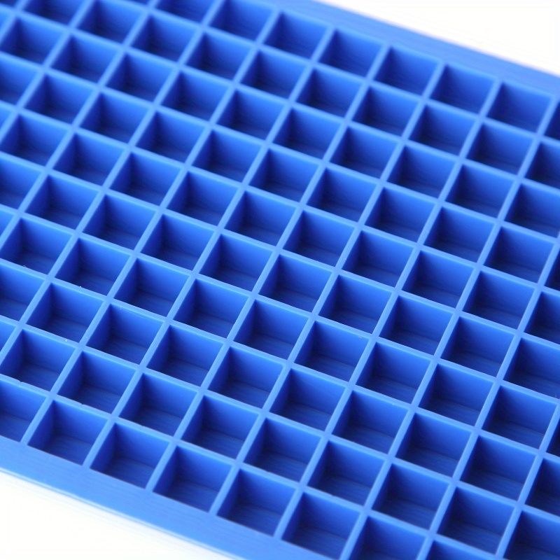 160 Grid Small Square Food Grade Silicone Tile Ice Grid Crushed Ice Grid  Ice Cube Mold Kitchen Supplies