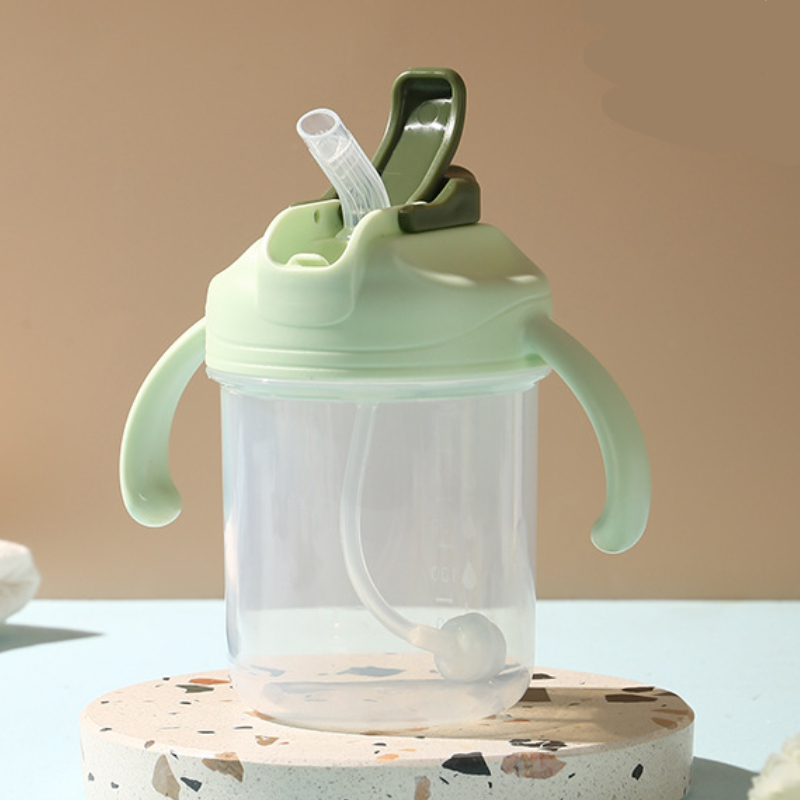 1pc Insulated Cup With Straw For Baby And Kids, Portable Milk Bottle, Water  Bottle, Tea Cup