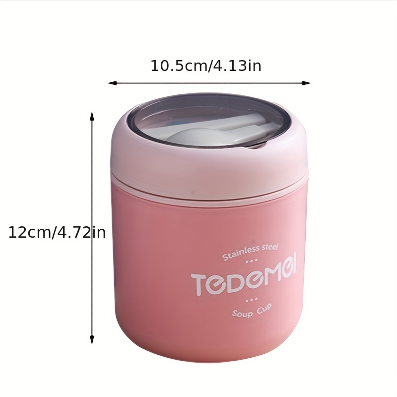 Food Insulated Jar, Insulated Soup Cup, Insulated Container, Stainless  Steel Lunch Box, For Teenagers And Workers At School, Canteen, Back School,  For Camping Picnic And Beach, Home Kitchen Supplies - Temu