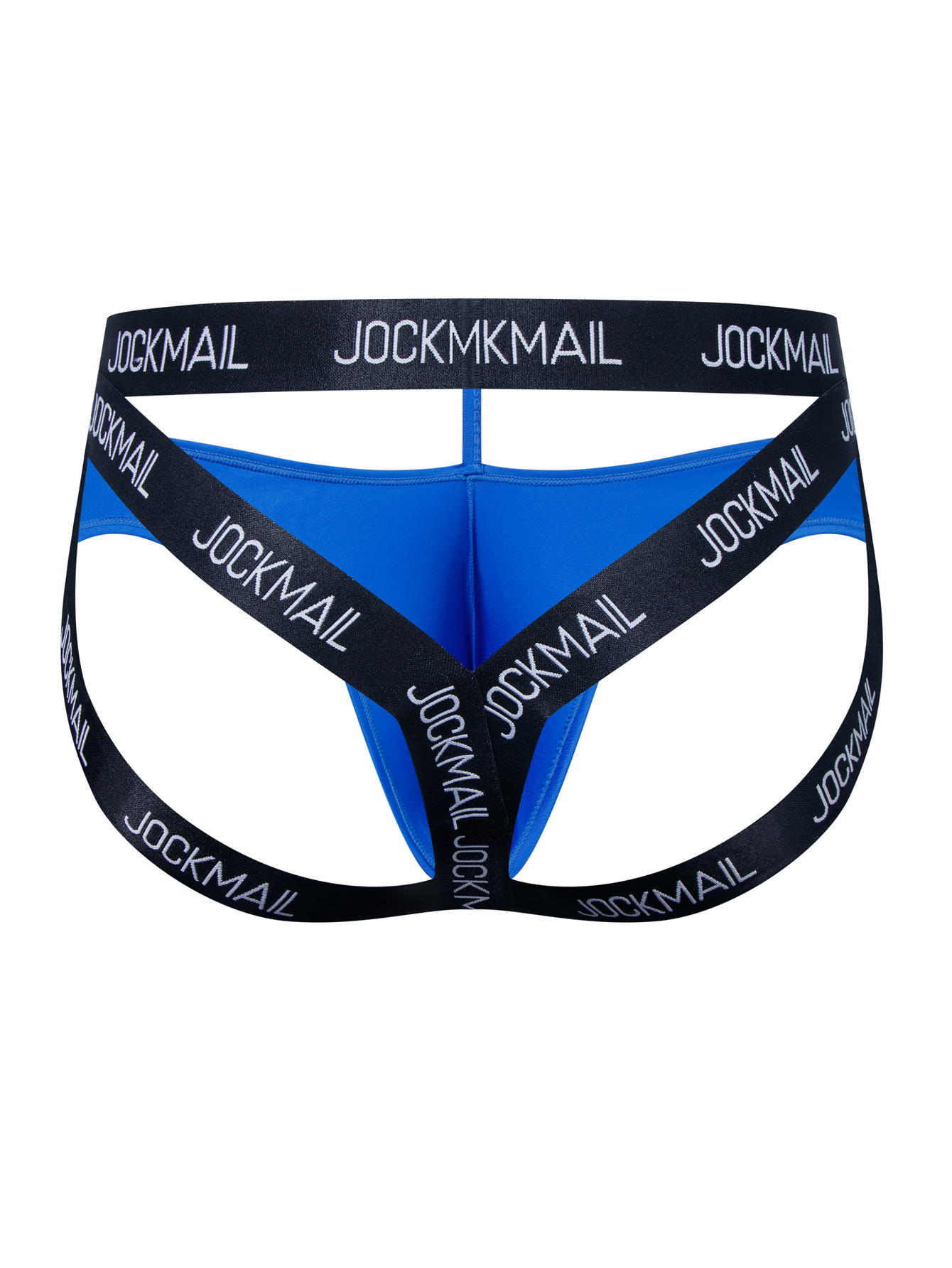 JOCKMAIL Jockstrap Men Underwear String Thong Men Underwear Gay Panties Men  Briefs Thong (M, Blue) at  Men's Clothing store