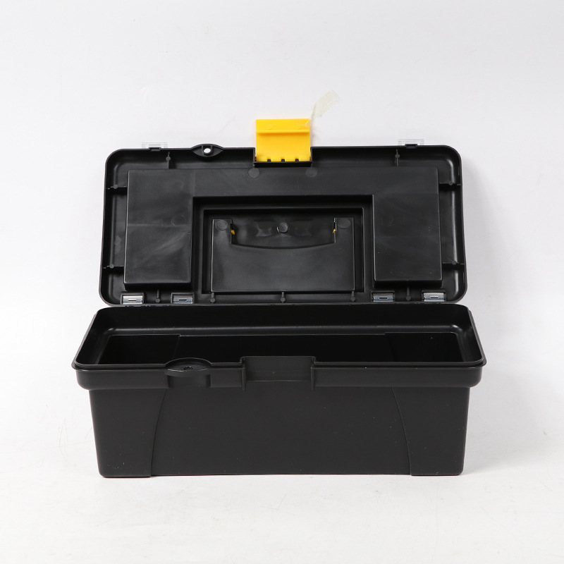 Hardware Toolbox Black Plastic Thickened Combination Set - Temu Canada