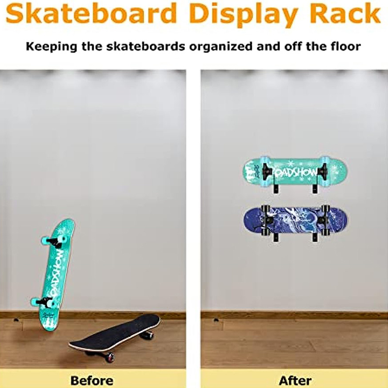 Support mural Skateboard
