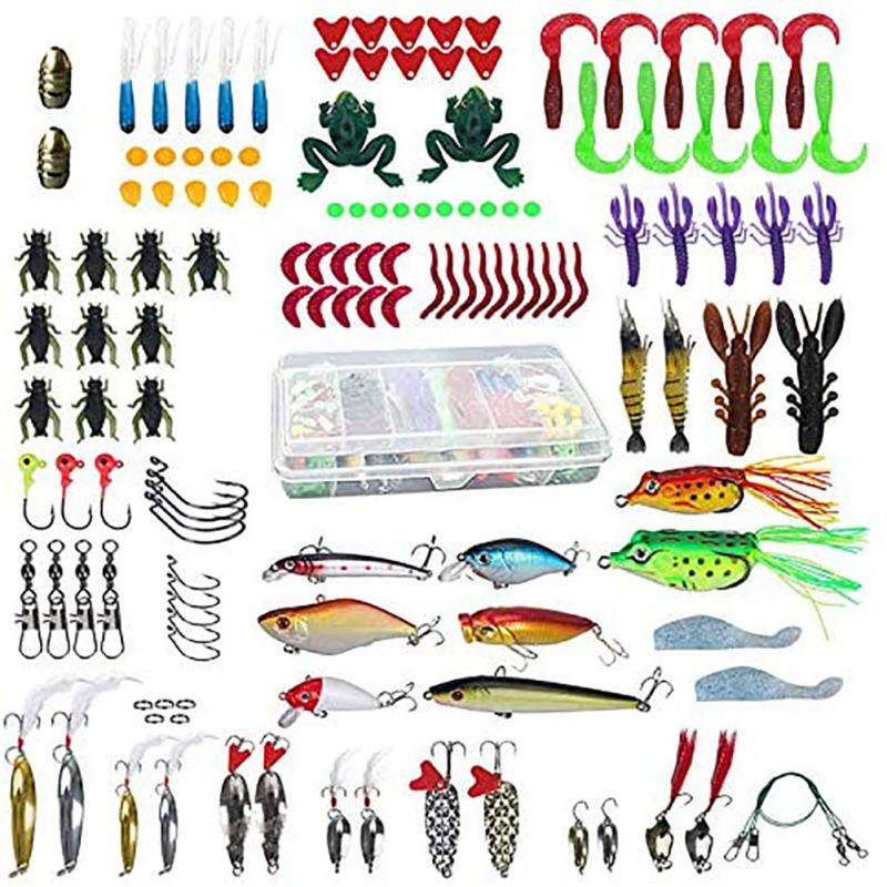 Kit Accesorios Señuelos Pesca 141 Uds. Incluidos Cebos - Temu Chile