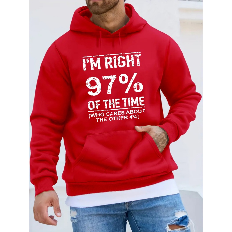 

Retro Letter & Number Print Hoodie, Cool Hoodies For Men, Men's Casual Graphic Design Pullover Hooded Sweatshirt With Kangaroo Pocket Streetwear For Winter Fall, As Gifts