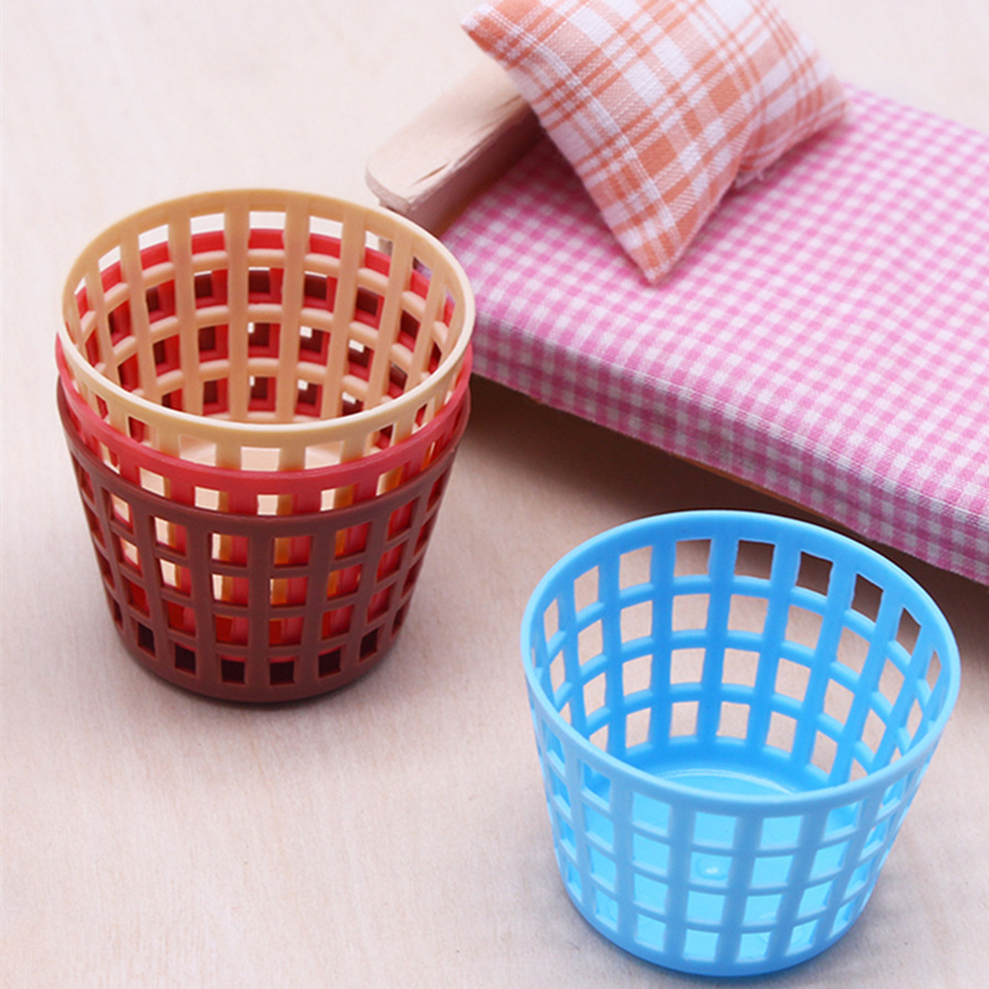 Miniature Storage Baskets Dollhouse Simulative Colorful - Temu