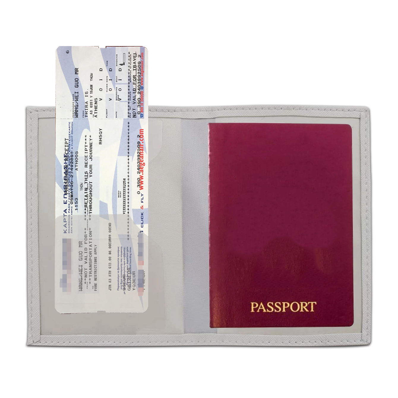 Custodia Passaporto Borsa Viaggio Porta Carte D'identità - Temu Italy