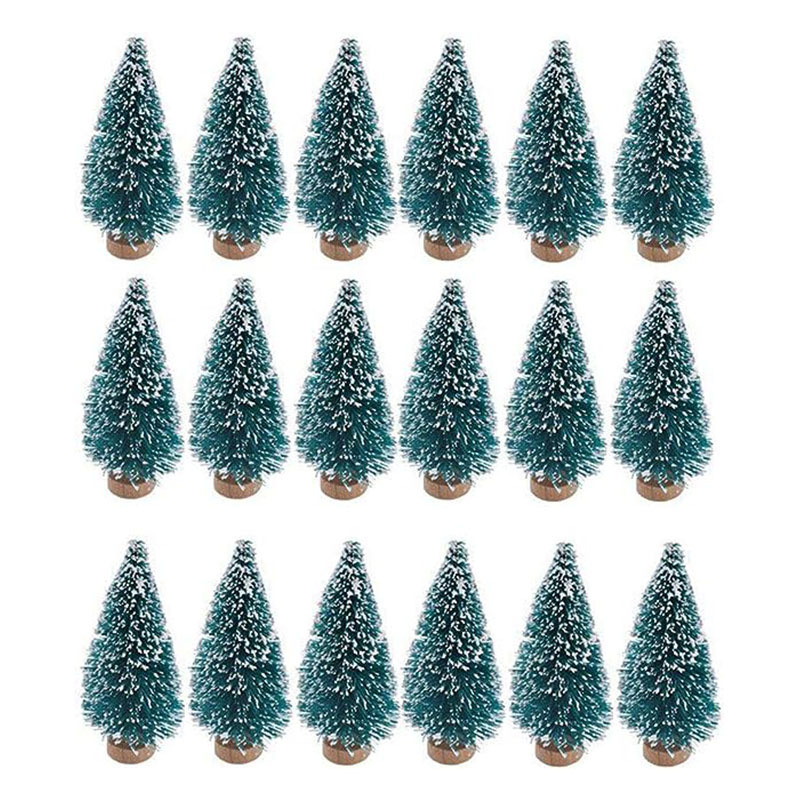 Christmas Tree Miniature Pine Trees With Clips Sisal Trees - Temu