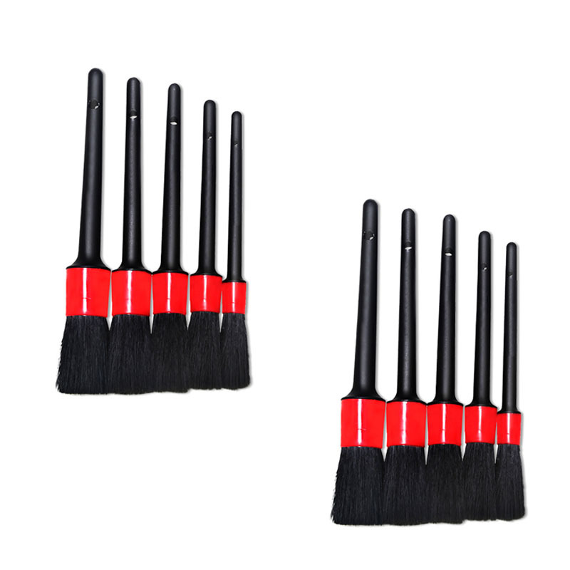 MoreChioce 20Pcs Car Detailing Brush Set Auto Wheel Tire Brushes Set for  Cleaning Wheels Interior Exterior Dashboard Leather Air Vents