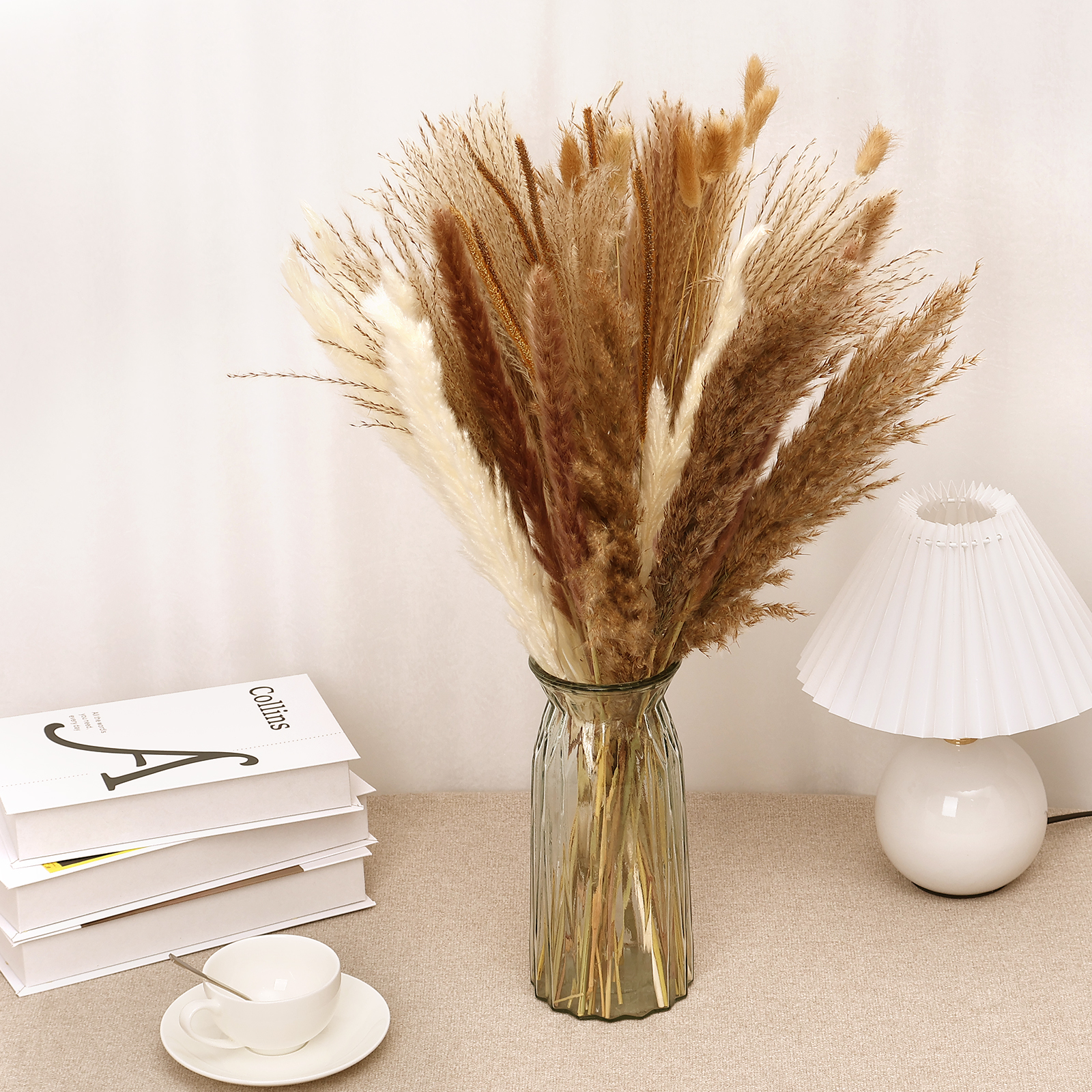 Black Reed Dried Flower Natural Pampas Grass Real Reed Small - Temu