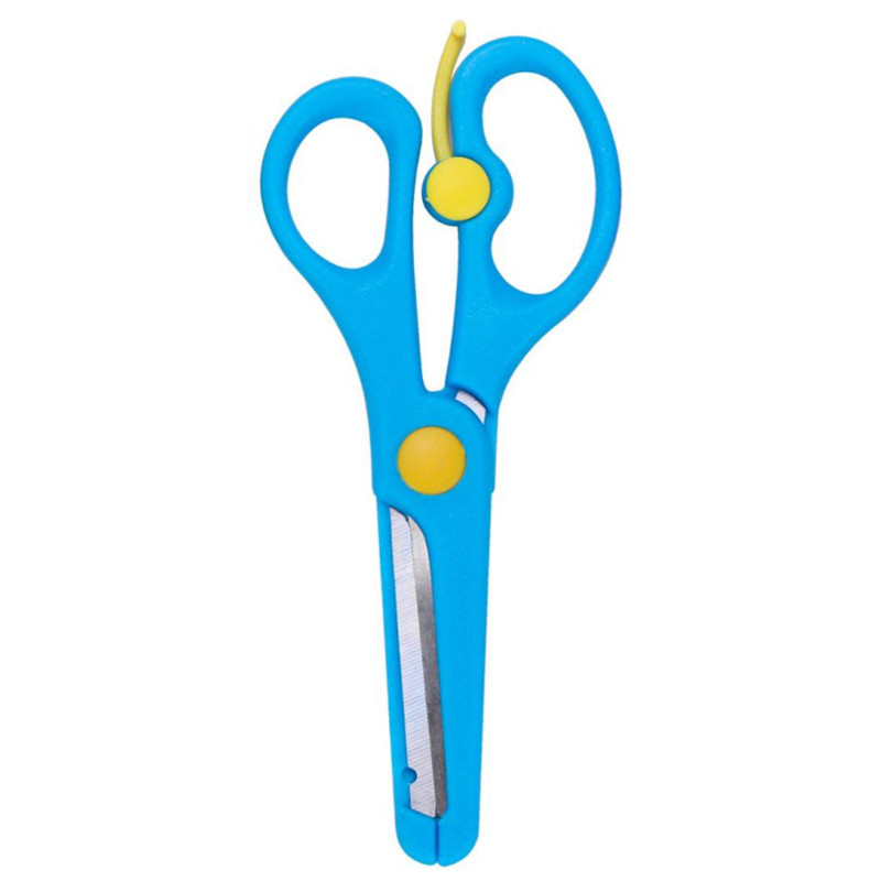 Plastic Studentsscissors Safety Scissors Training Students - Temu