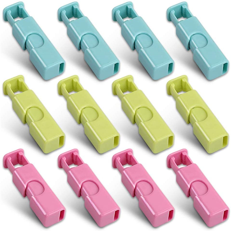 6pcs Sealing Clips for Fresh Food Bread Snack Bags Spring Clamp