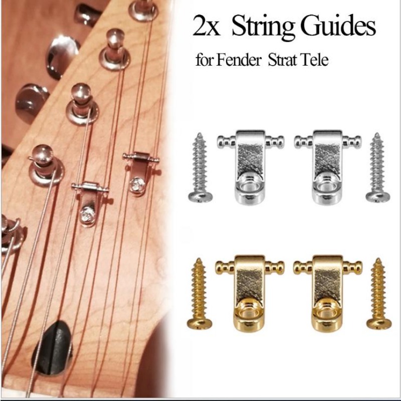 Electric Guitar Roller String Trees String Retainer Mounting