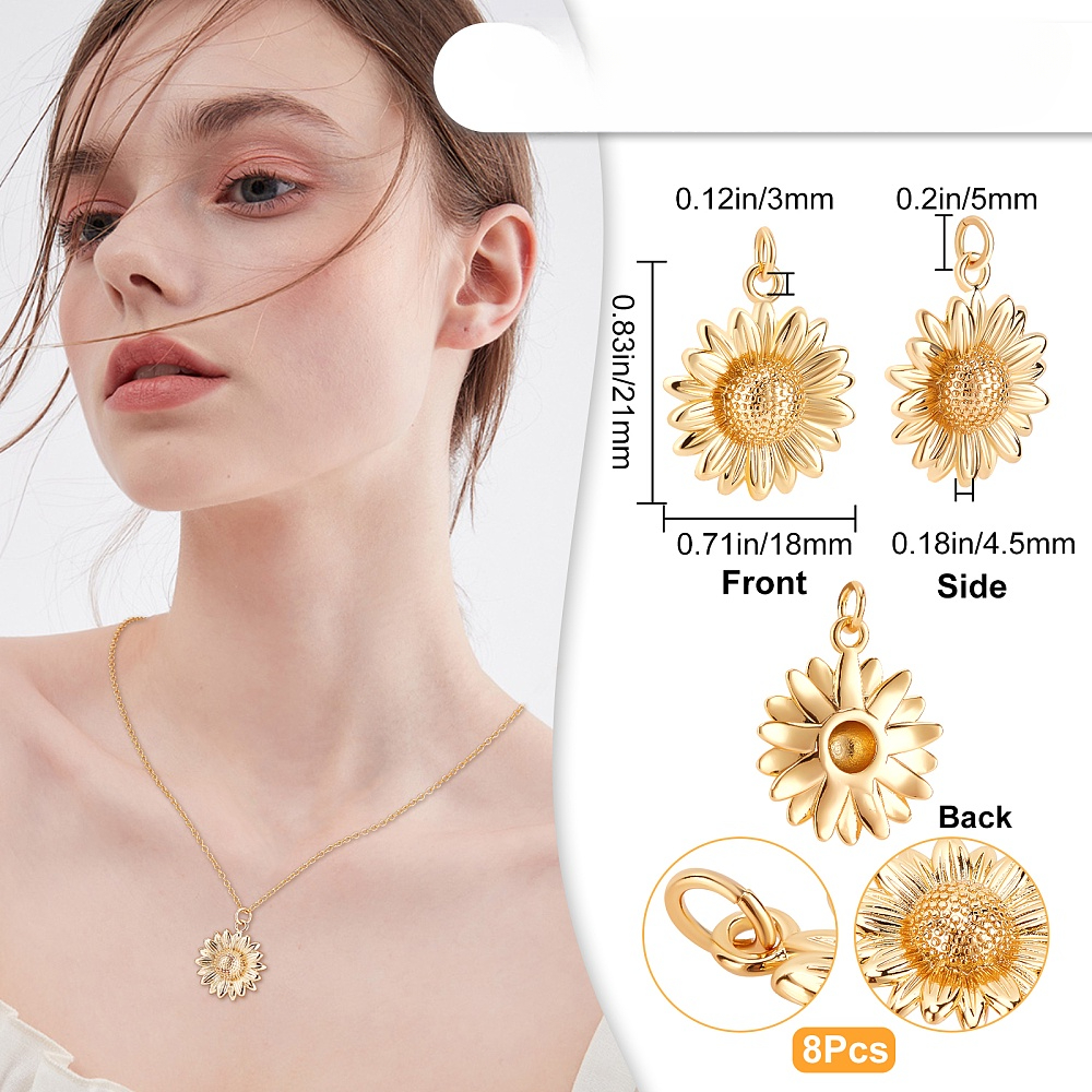 6 Pz/set Donna 14 K Oro Placcato Colore Dorato Set - Temu Switzerland