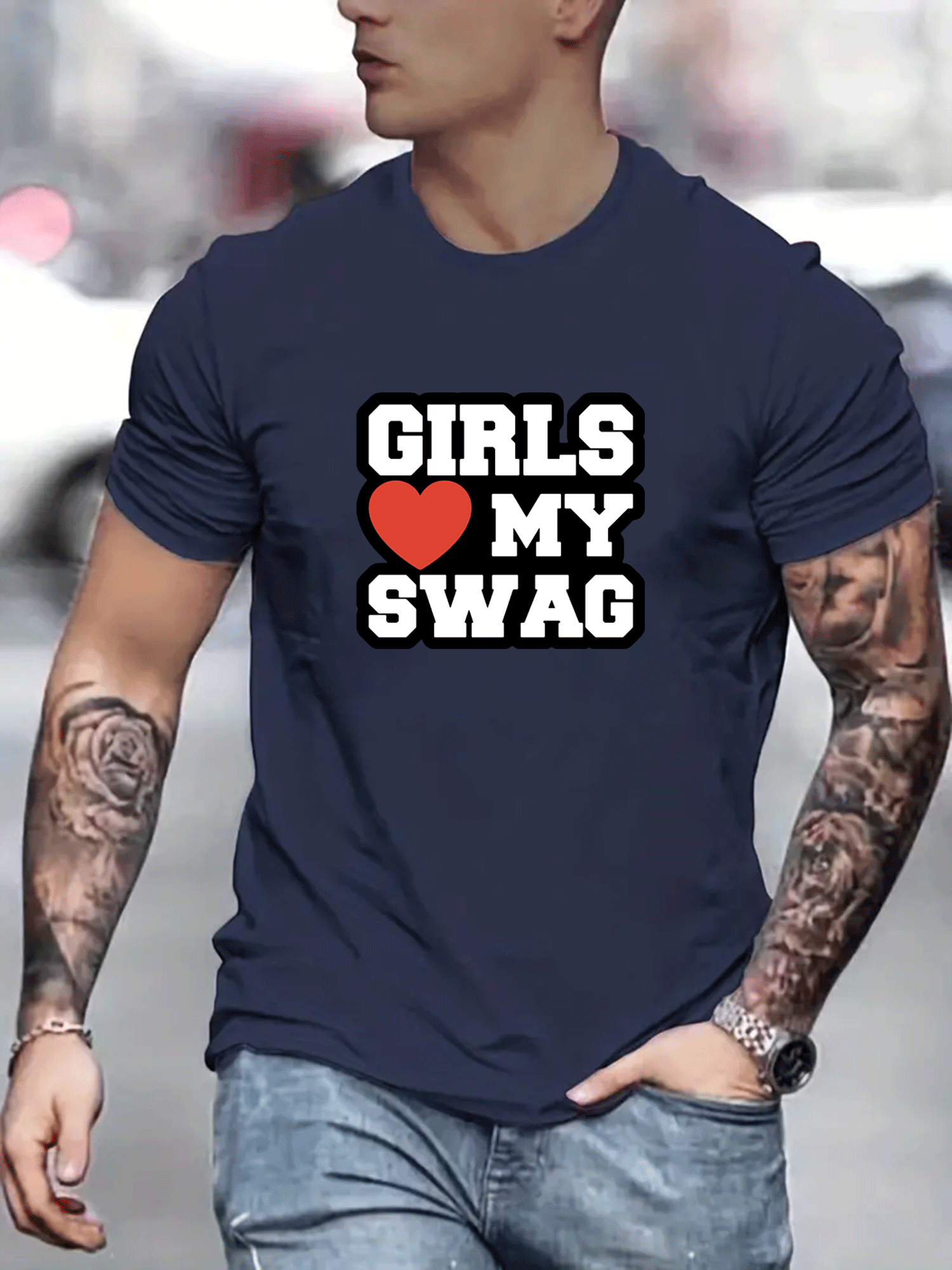 Playera swag online hombre