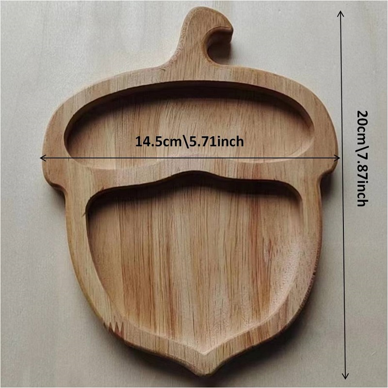 Wooden Food Puzzle and Serving Tray