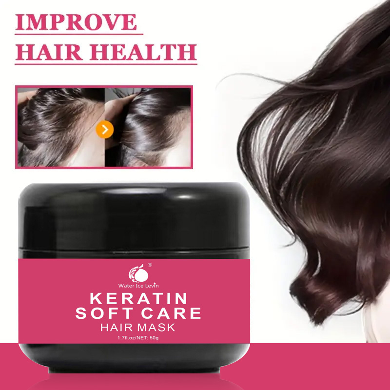 Keratin Hair Mask Softens, Moisturizes, Repairs Damaged Hair