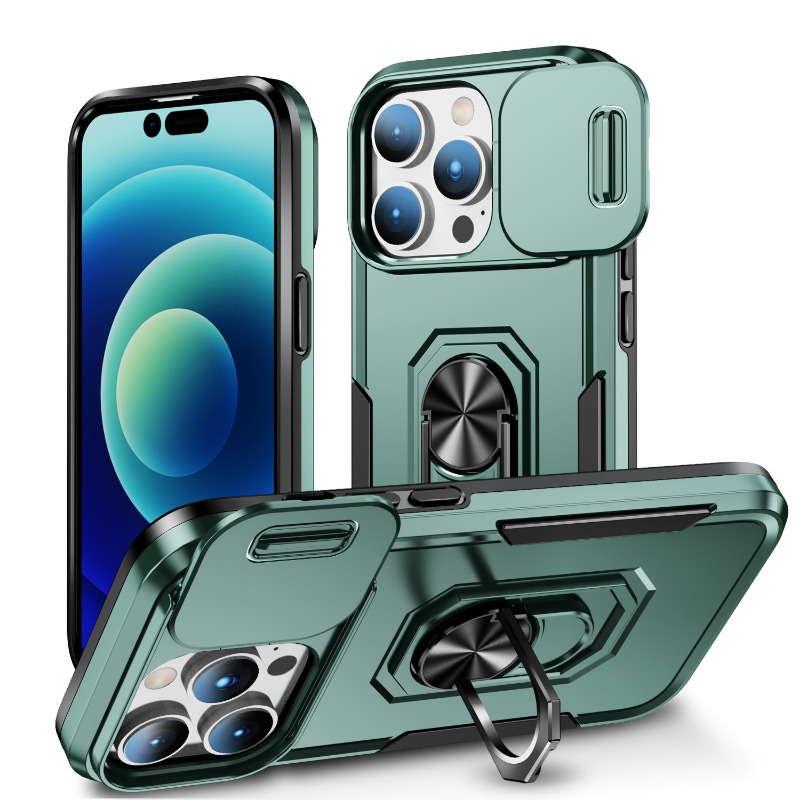 Funda para iPhone 14 Pro Max con MagSafe, [protección de grado militar de  12 pies] [protección de parachoques suave antideslizante, magnética delgada