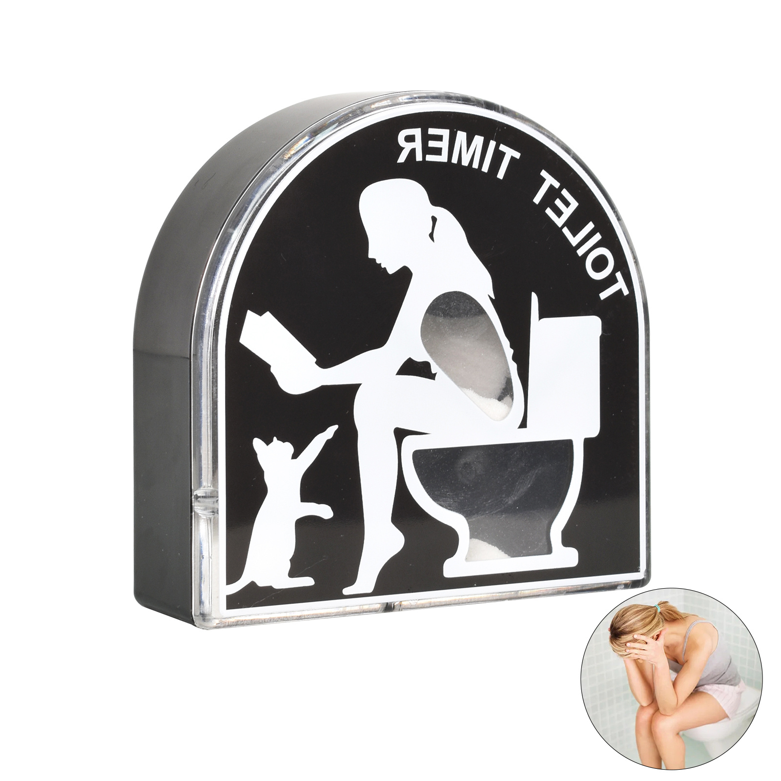 5 Minutes Toilet Hourglass timetable, Hourglass Creative Toilet stools  Hourglass Timer, Home Garden Home Decor Toys, Funny Gifts for Men, Husband,  dad : : Home